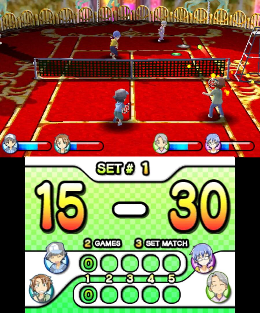 Captura de pantalla - Family Tennis 3D