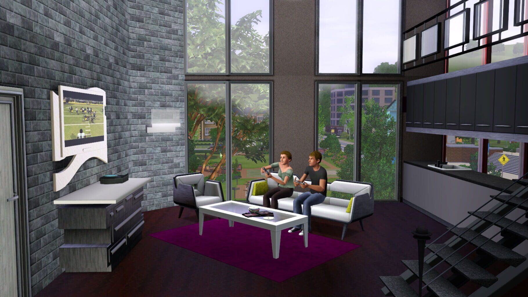 Captura de pantalla - The Sims 3: High-End Loft Stuff