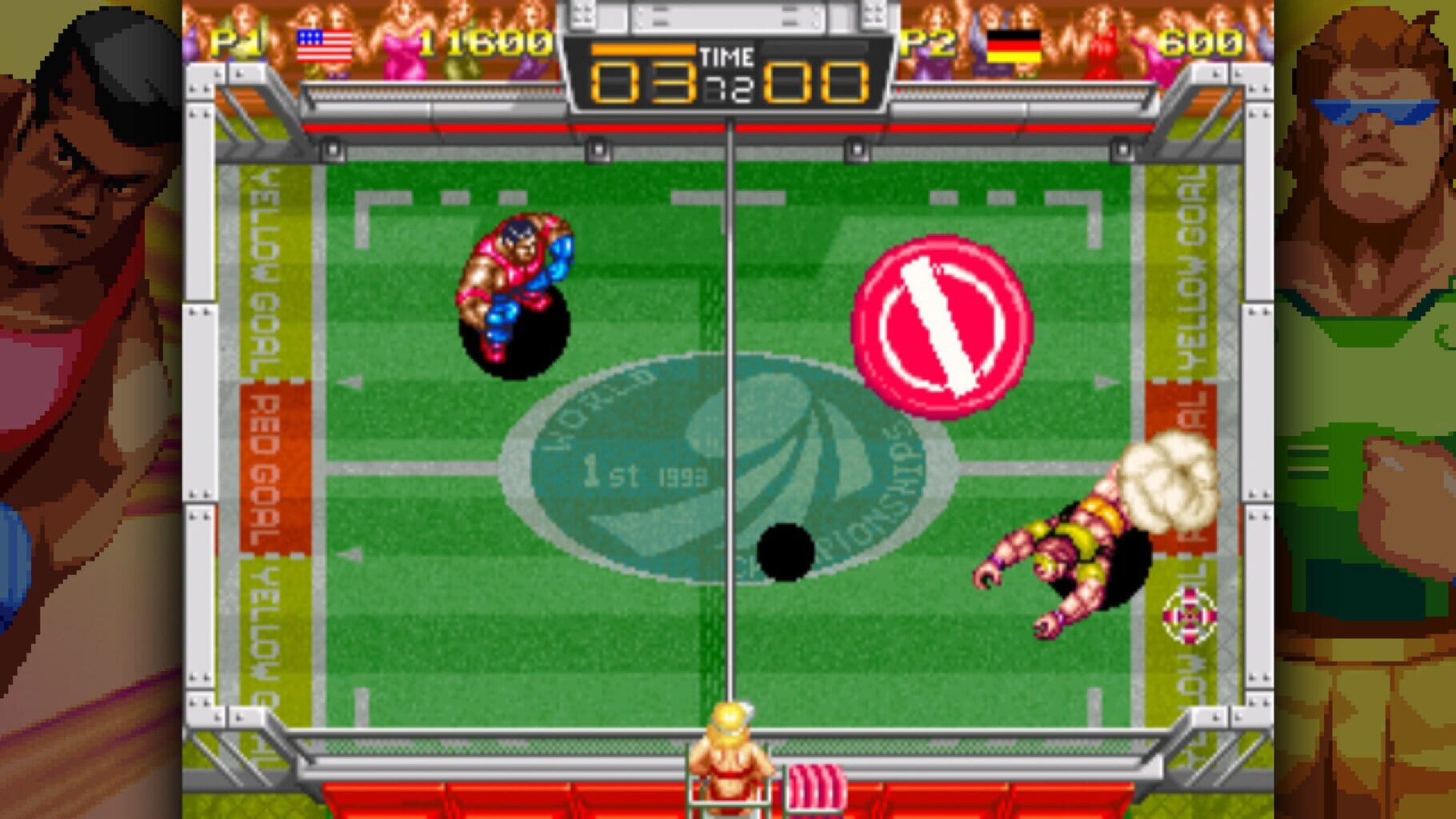 Windjammers screenshot