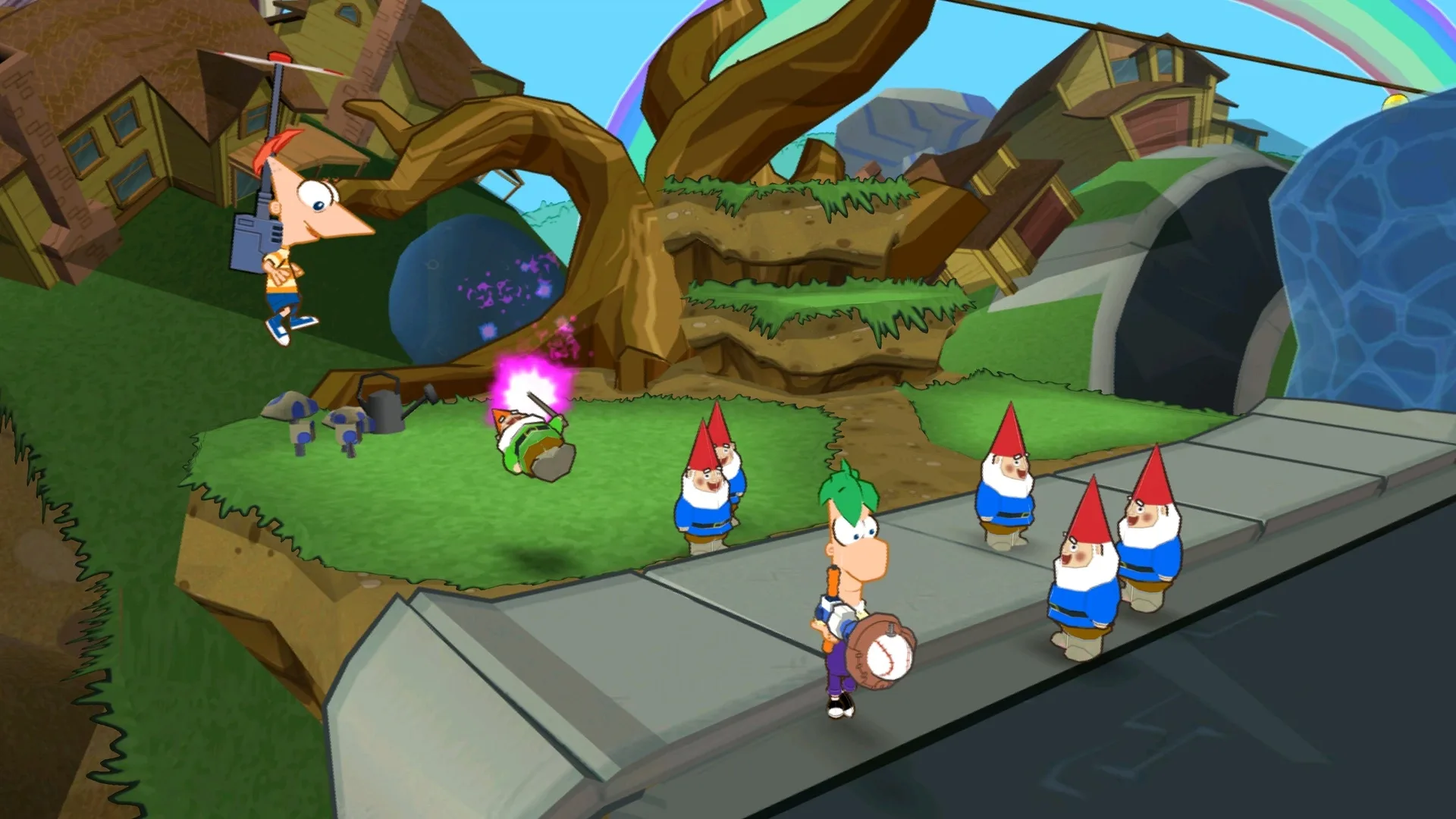 Captura de pantalla - Phineas and Ferb: Across the Second Dimension