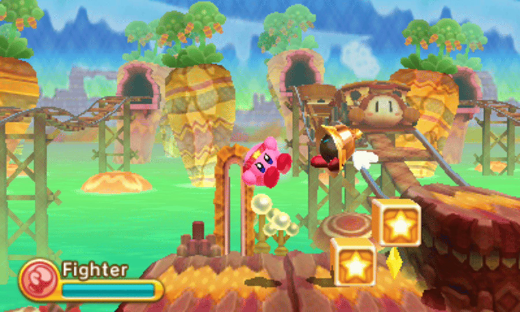 Kirby Triple Deluxe screenshot