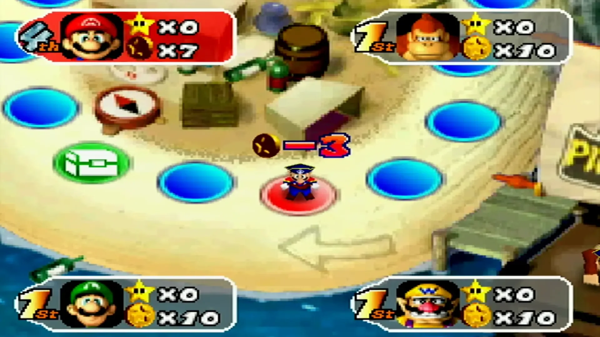 Captura de pantalla - Mario Party 2