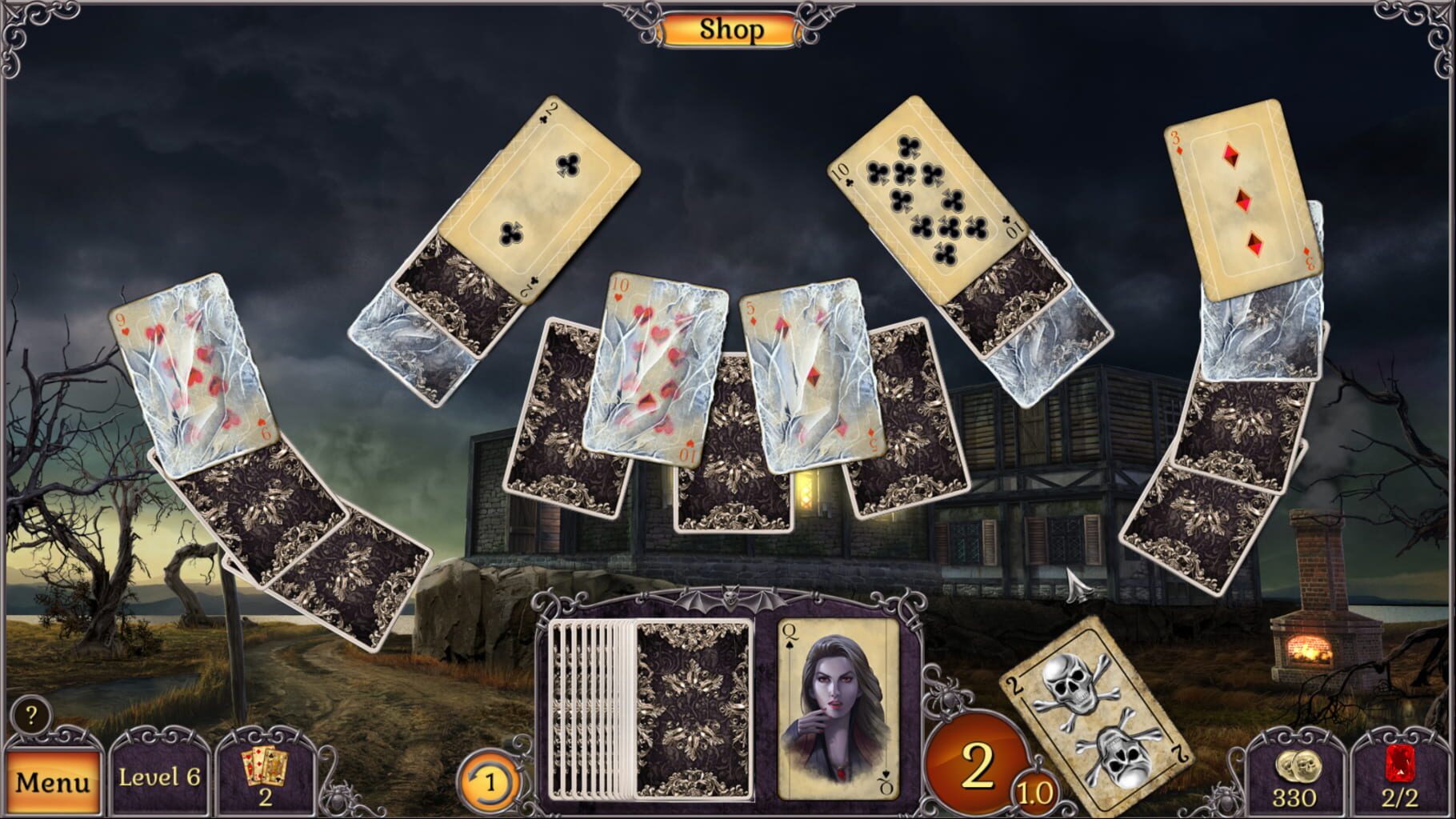 Jewel Match Twilight Solitaire screenshot