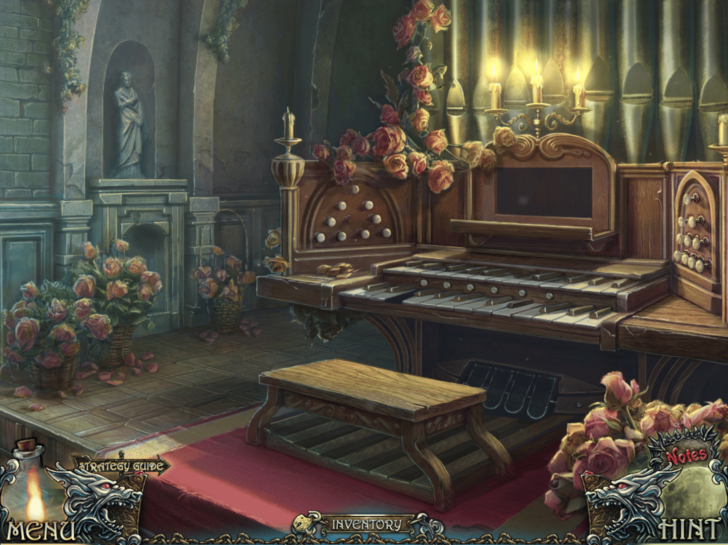 Shadow Wolf Mysteries: Cursed Wedding - Collector's Edition screenshot