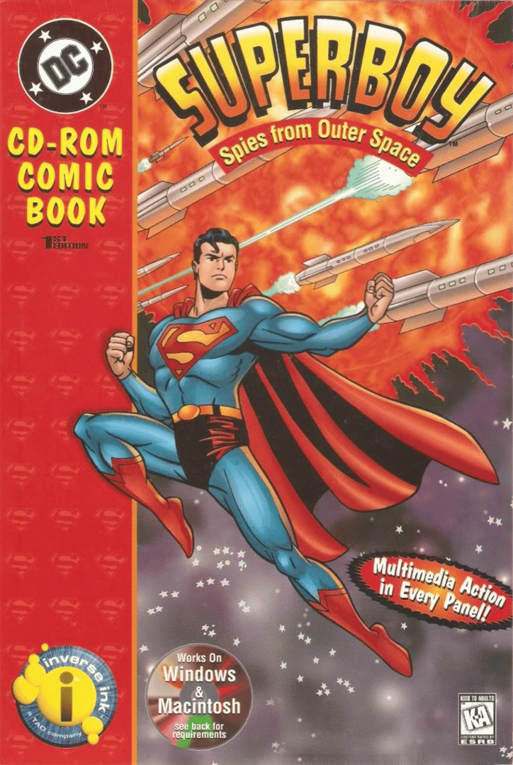 Superboy: Spies from Outer Space Cover