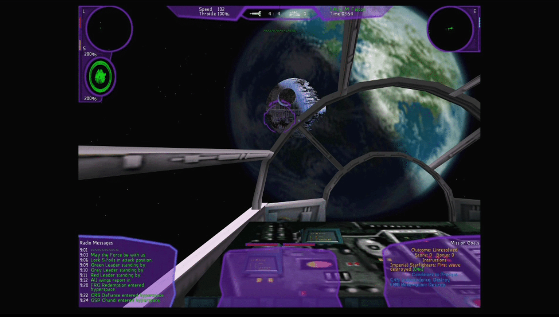 Star Wars: X-Wing Alliance screenshot