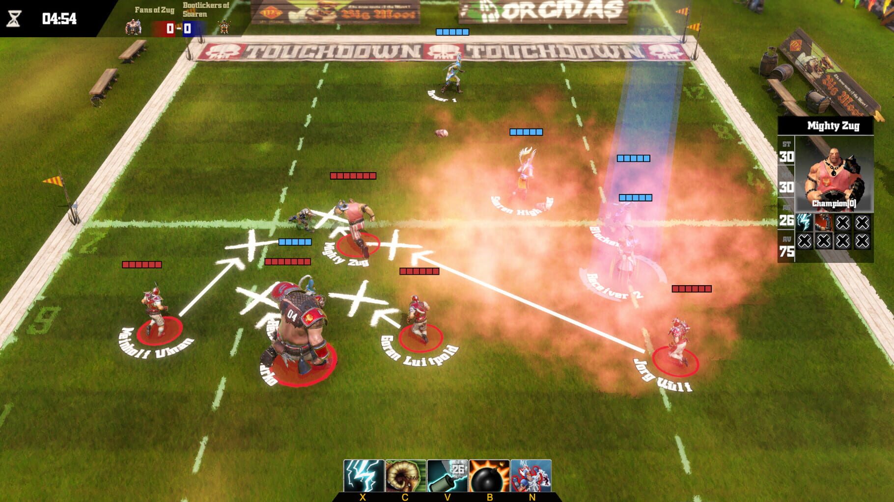 Captura de pantalla - Blood Bowl: Death Zone