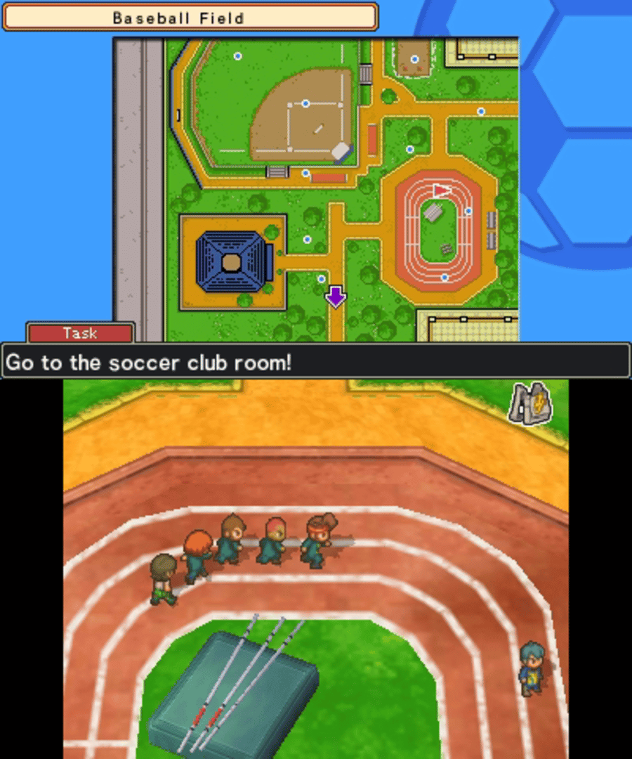 Inazuma Eleven screenshot