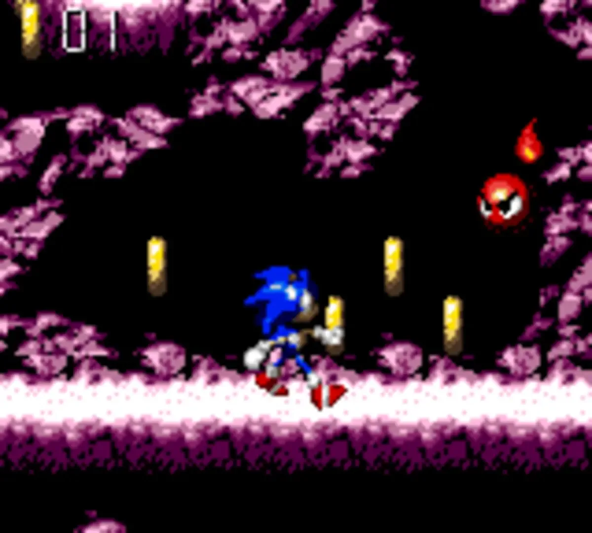 Captura de pantalla - Sonic Blast