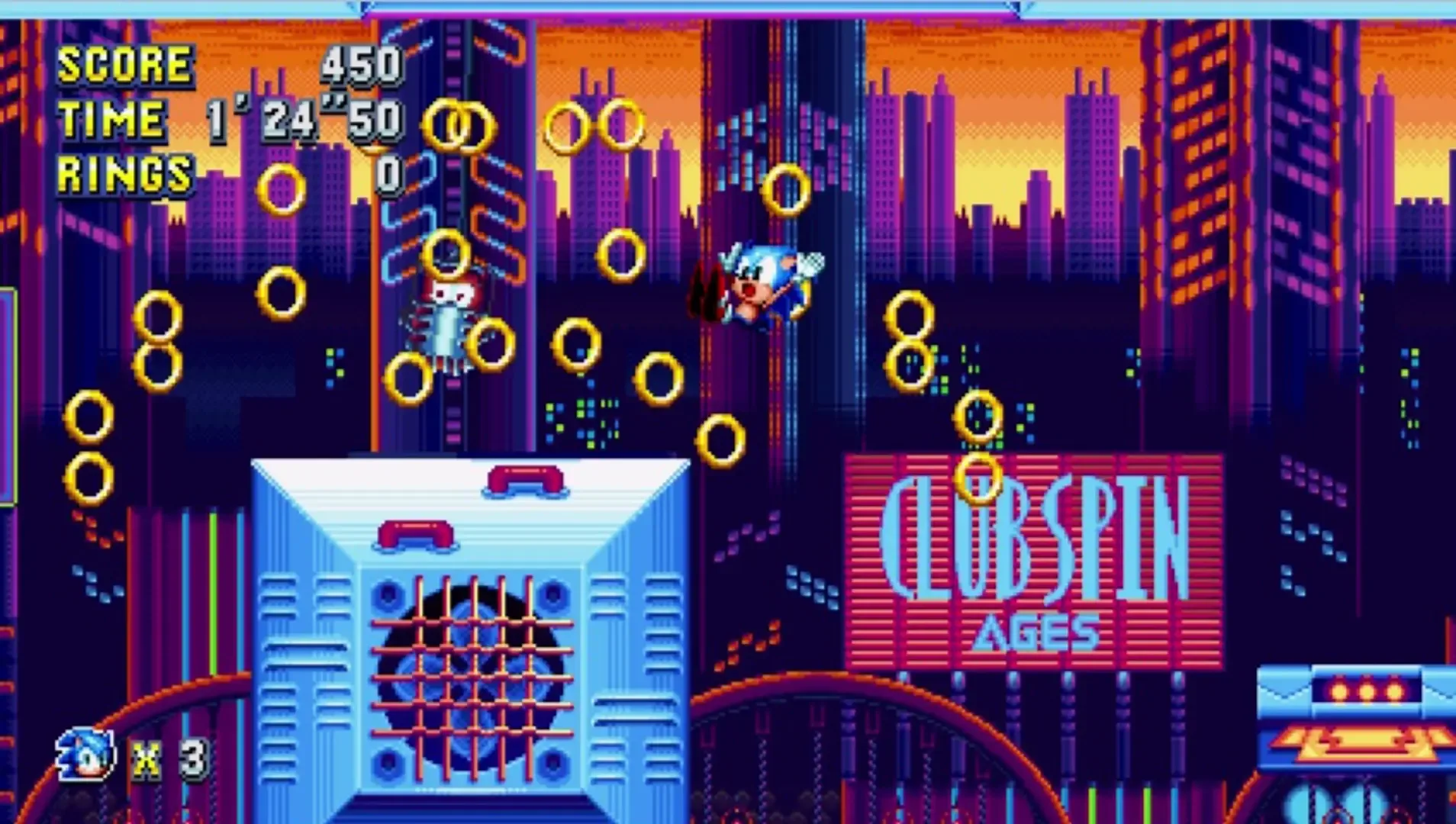 Captura de pantalla - Sonic Mania