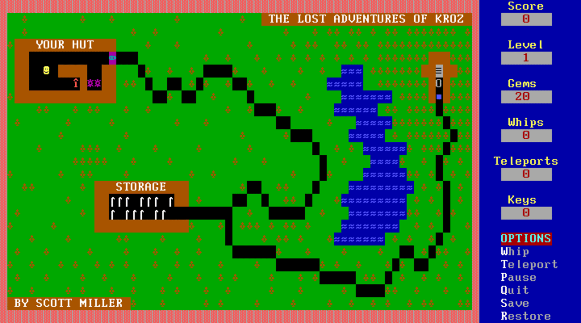 Lost Adventures of Kroz Cover