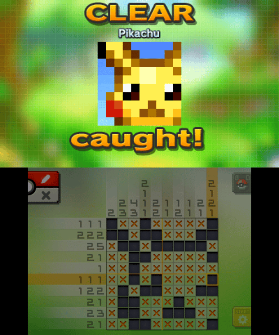 Pokémon Picross screenshot