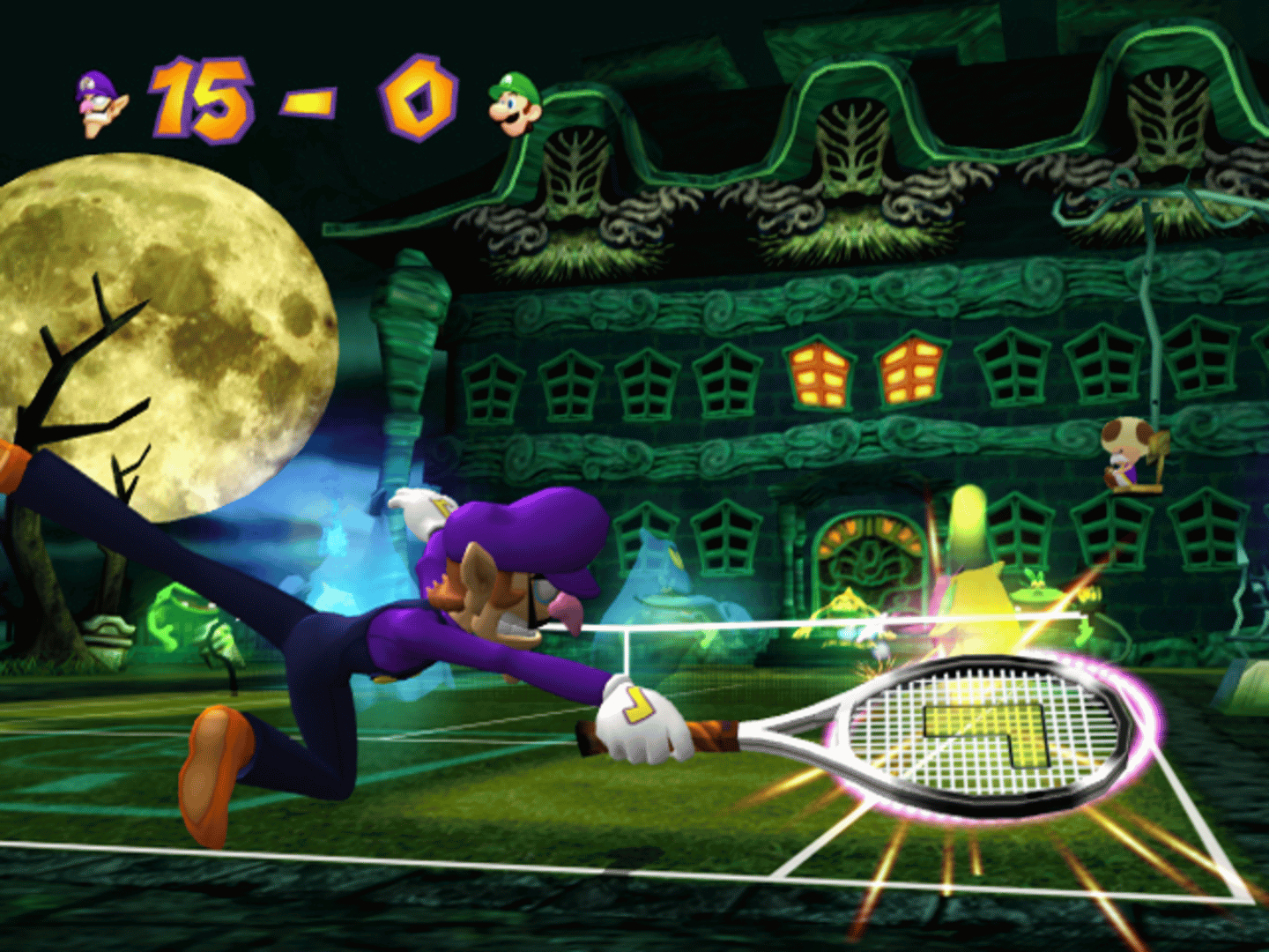 Mario Power Tennis screenshot