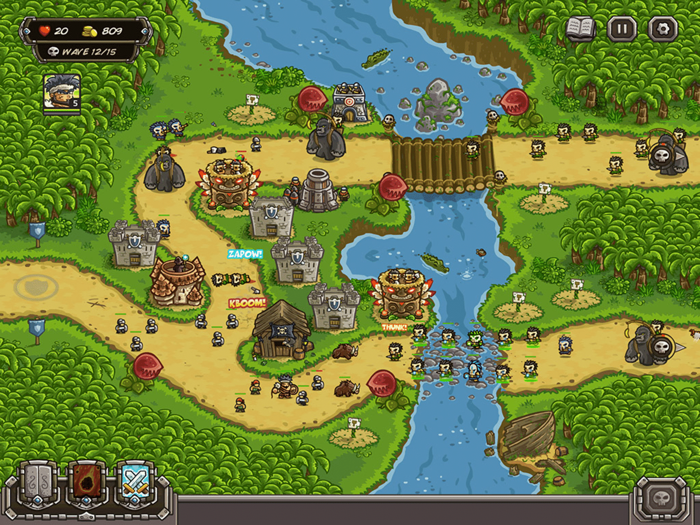 Kingdom Rush Frontiers screenshot