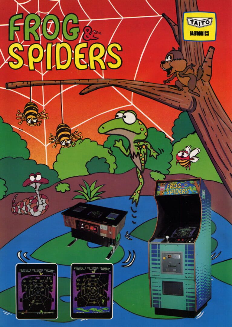 Frog & Spiders (1981)