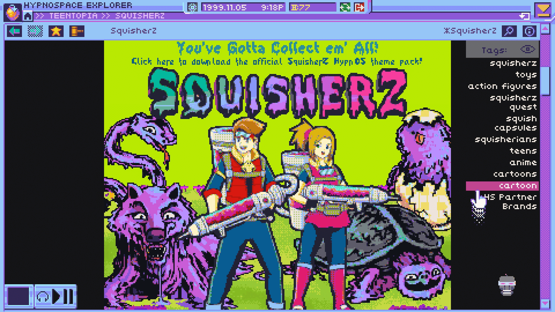 Hypnospace Outlaw screenshot