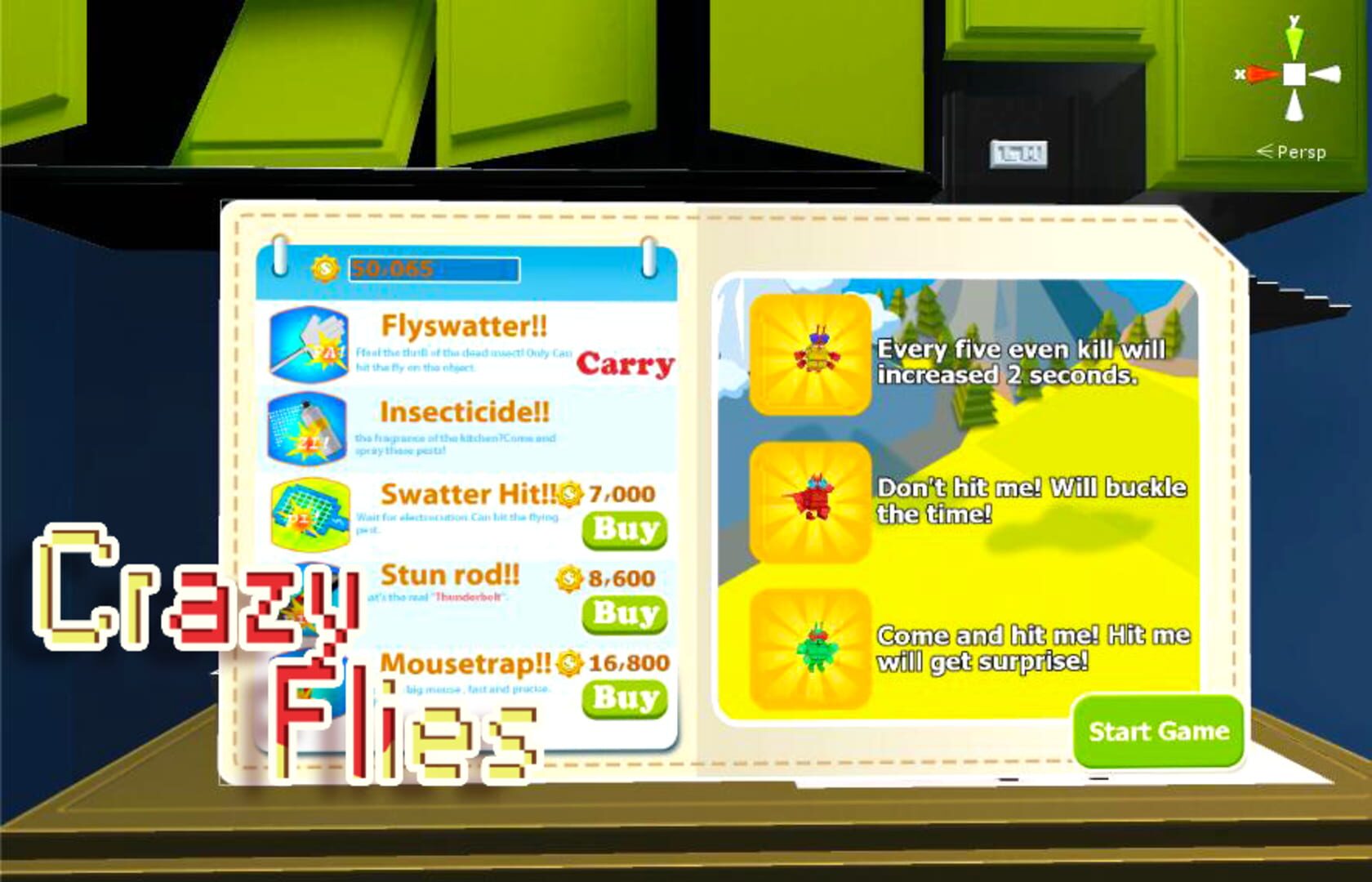 Crazy Flies - Screenshot