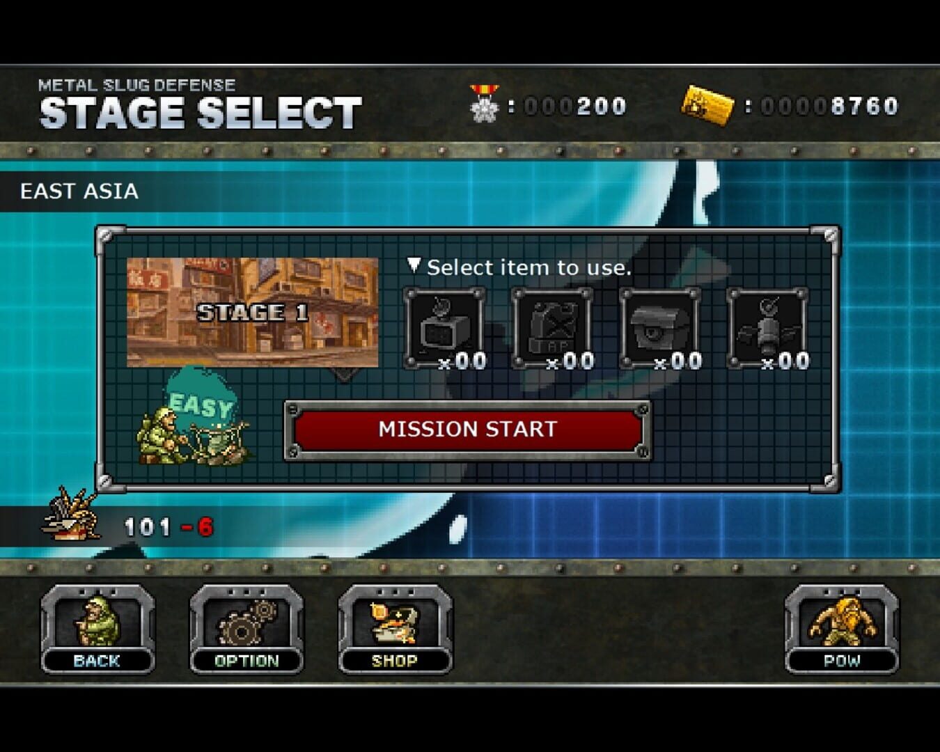 Captura de pantalla - Metal Slug Defense