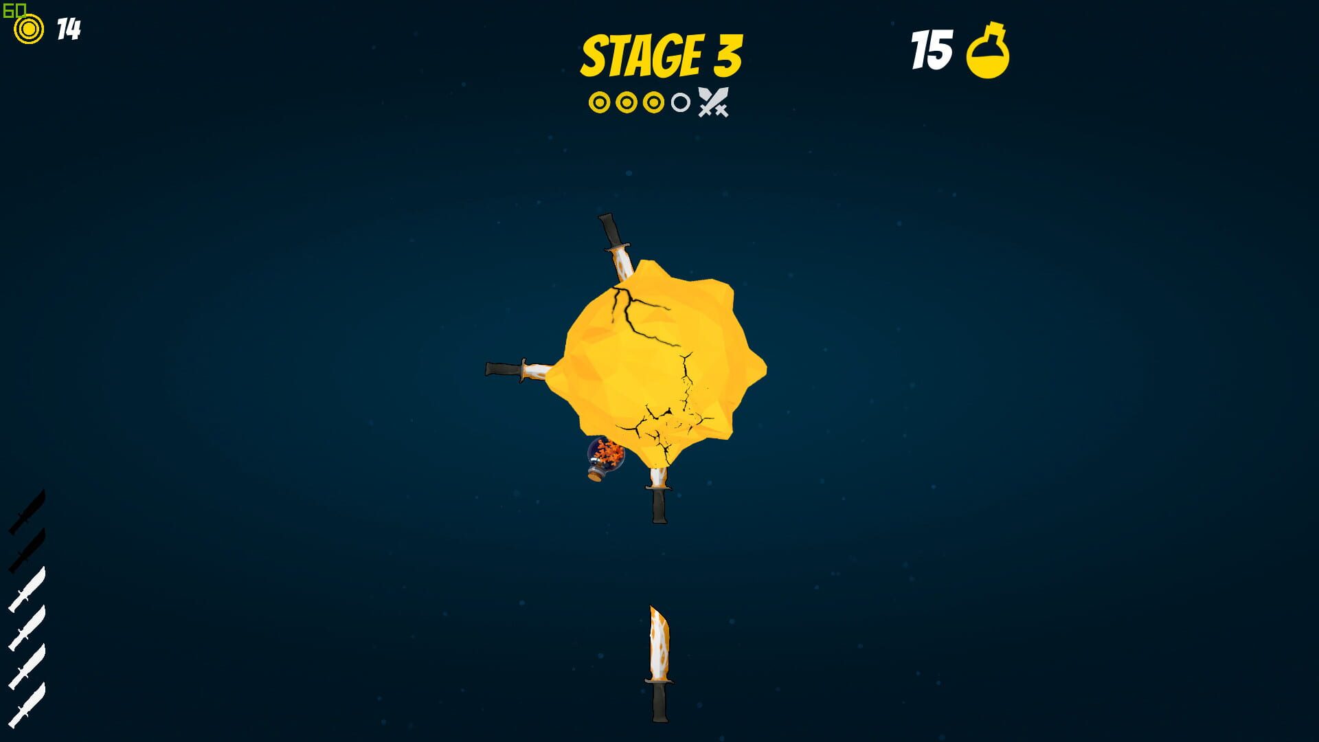 Knife Hit Dash - Screenshot
