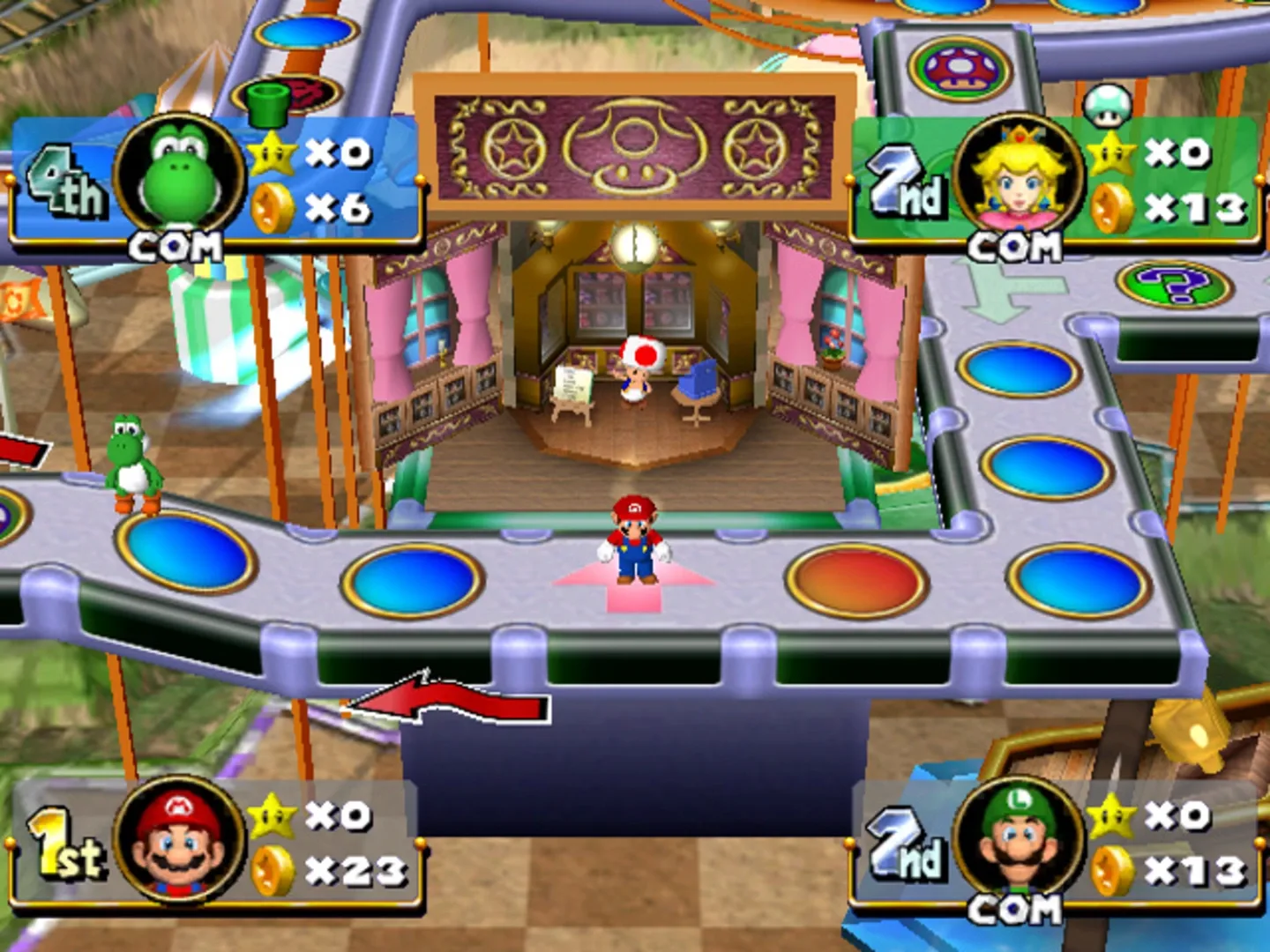 Captura de pantalla - Mario Party 4