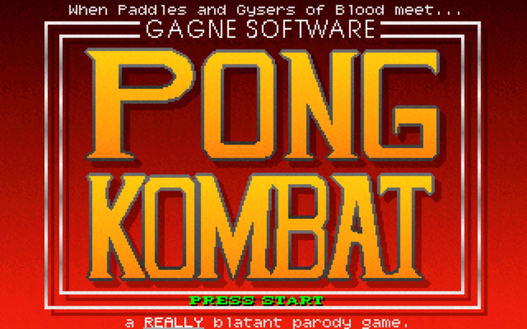 Cover image of Pong Kombat