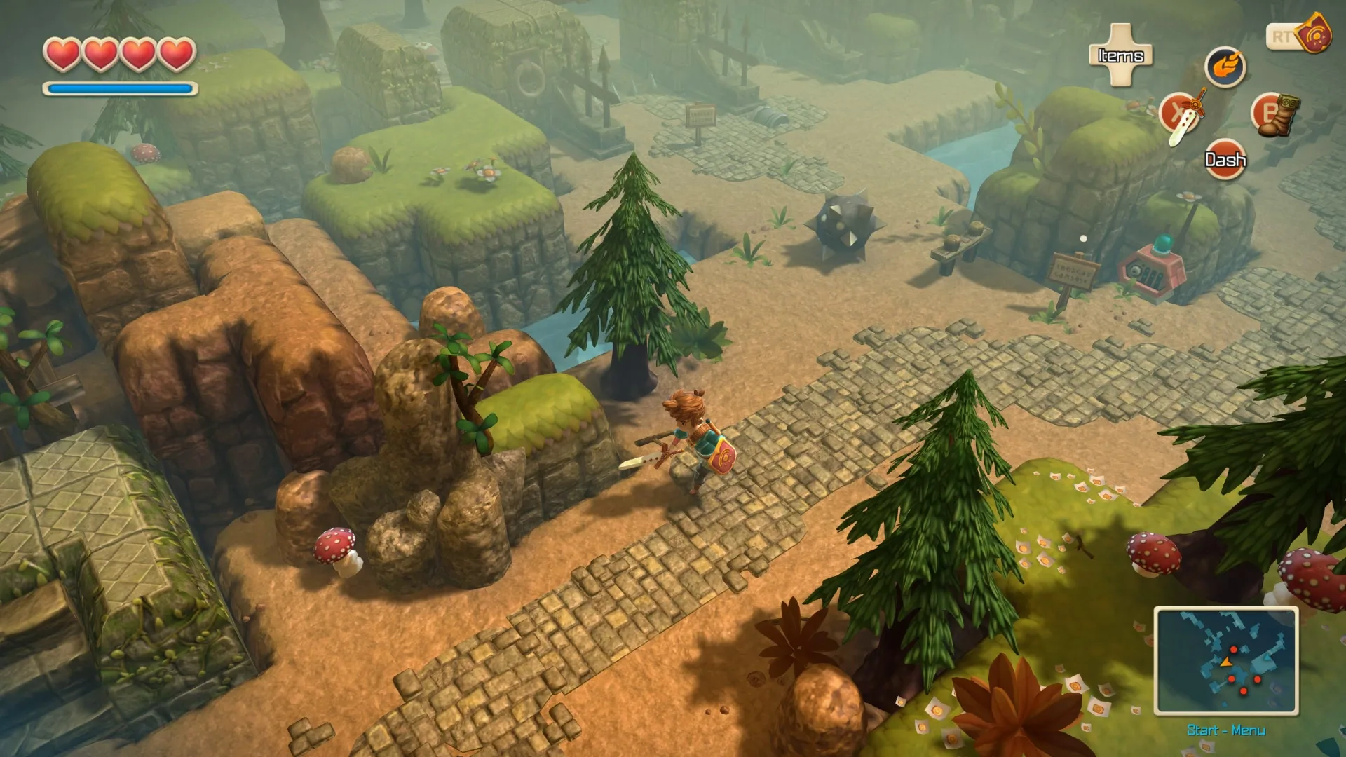 Captura de pantalla - Oceanhorn: Monster of Uncharted Seas