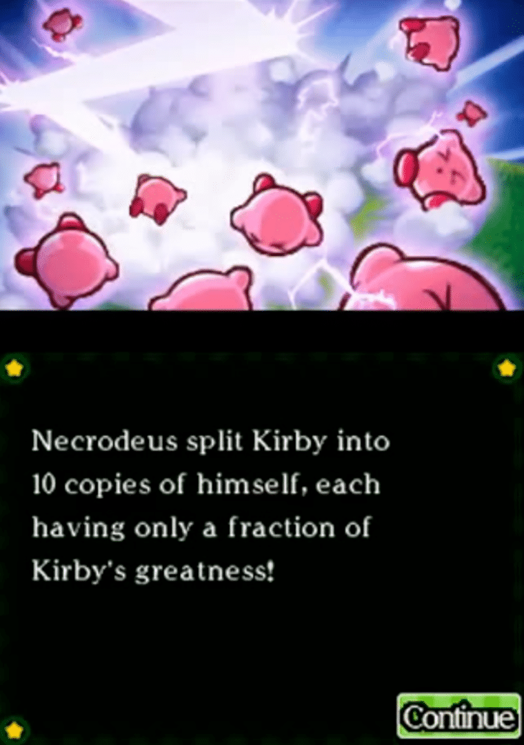 Kirby Mass Attack screenshot