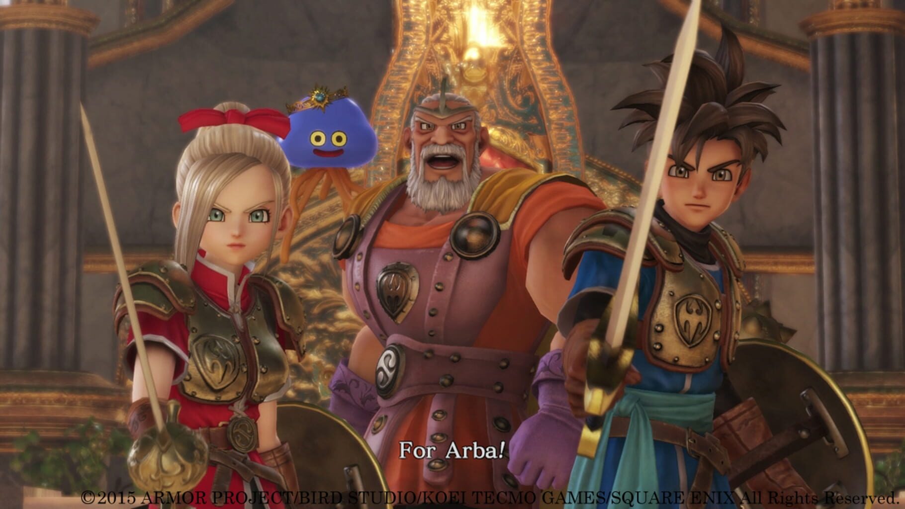 Captura de pantalla - Dragon Quest Heroes I & II