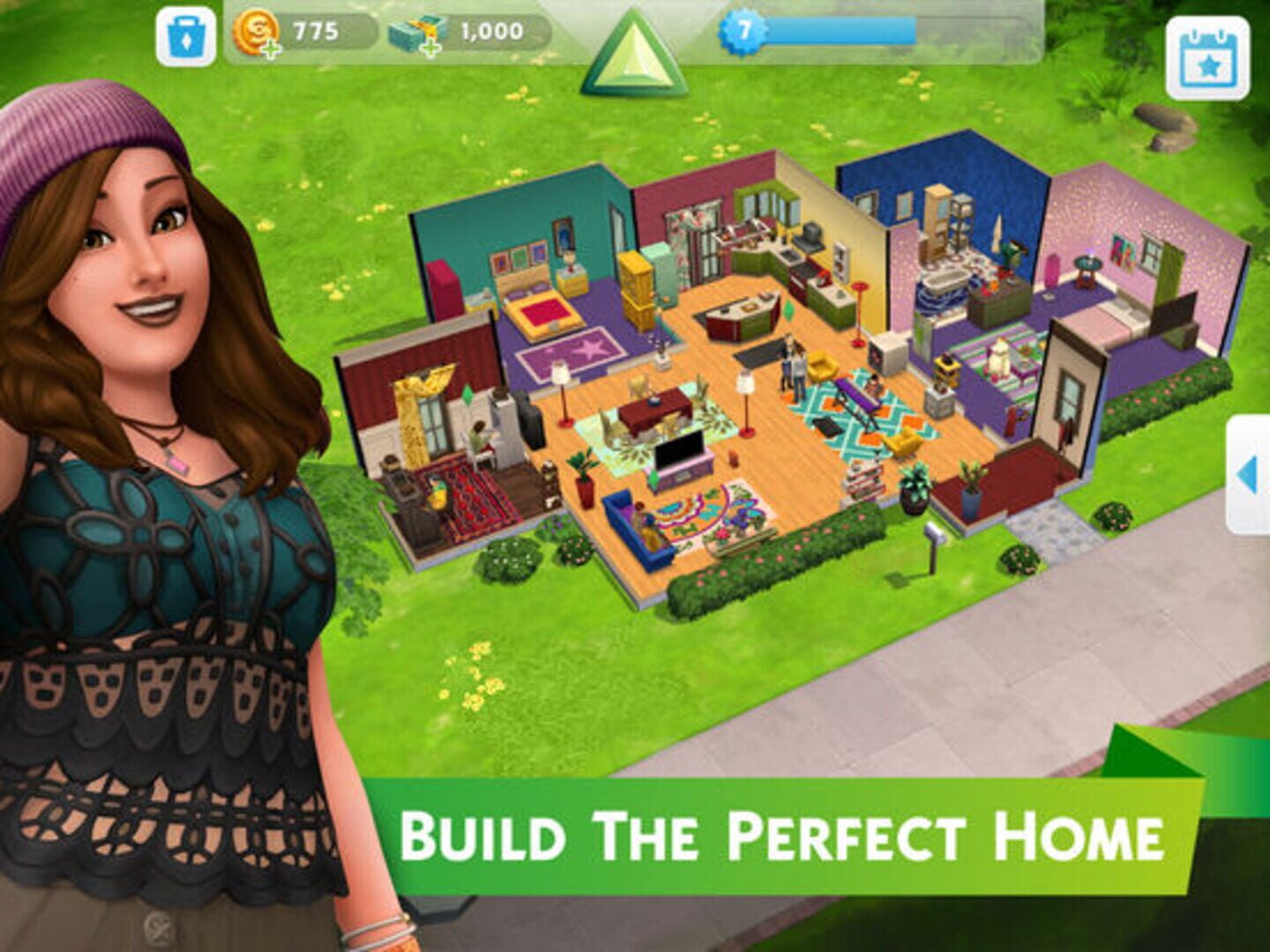 Captura de pantalla - The Sims Mobile