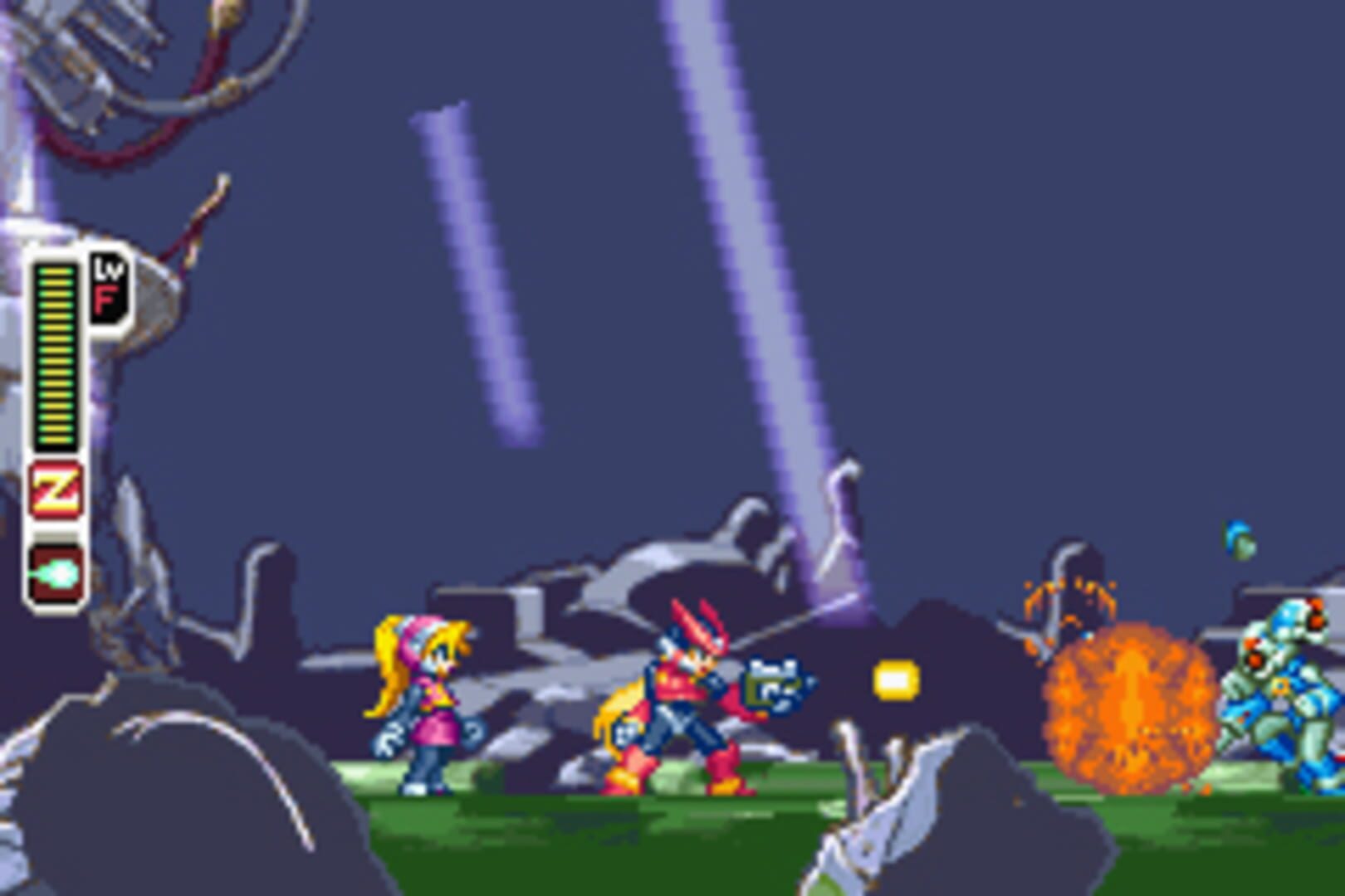 Captura de pantalla - Mega Man Zero