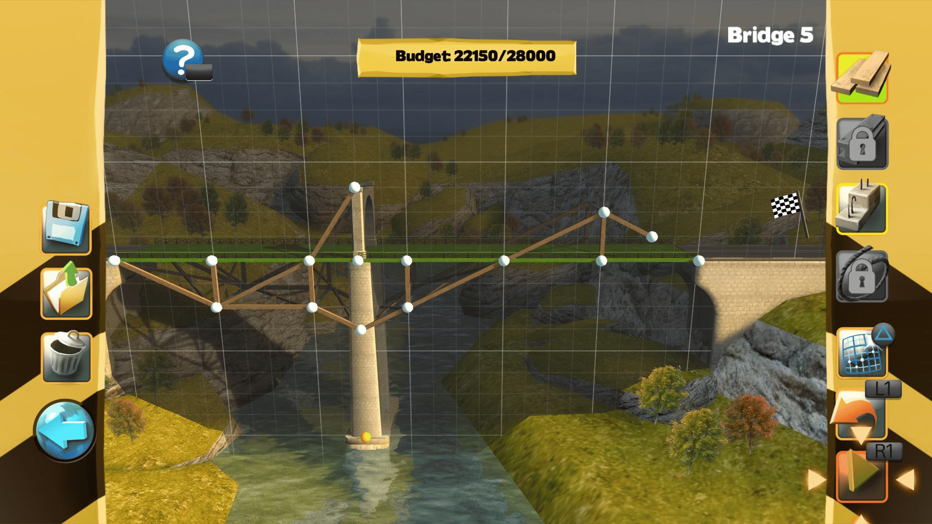 Bridge Constructor screenshot