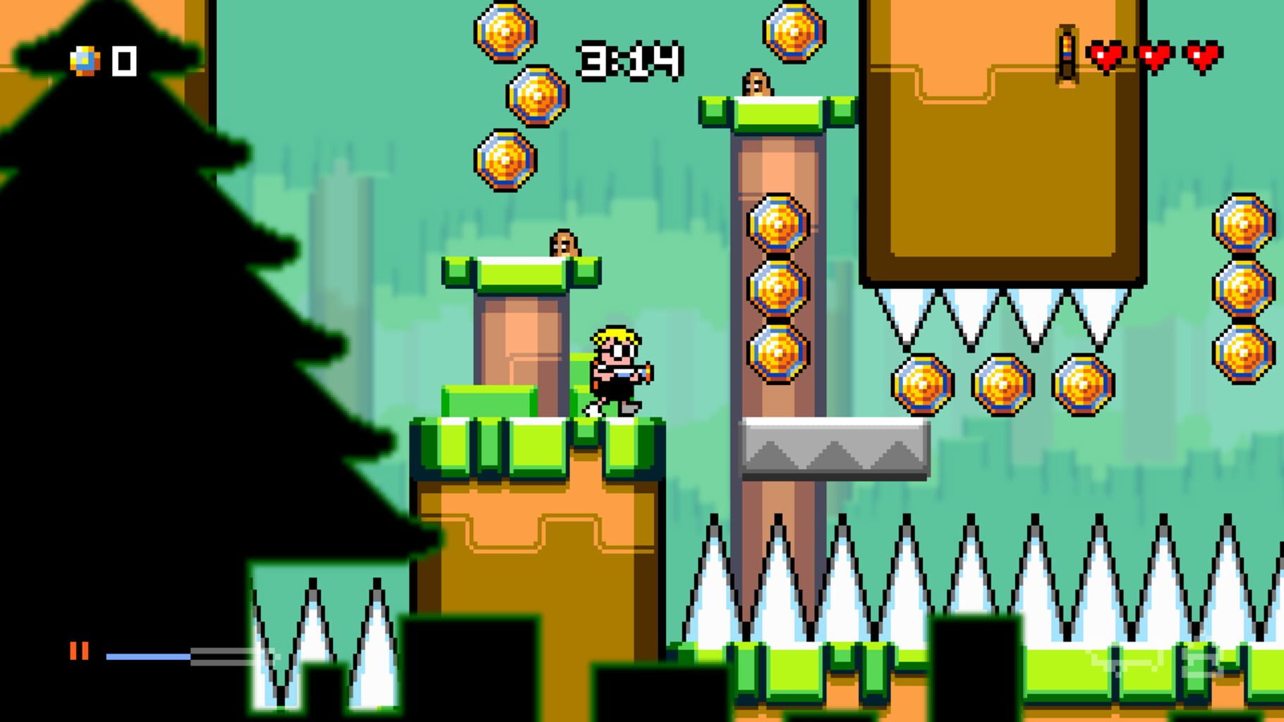 Captura de pantalla - Mutant Mudds Super Challenge