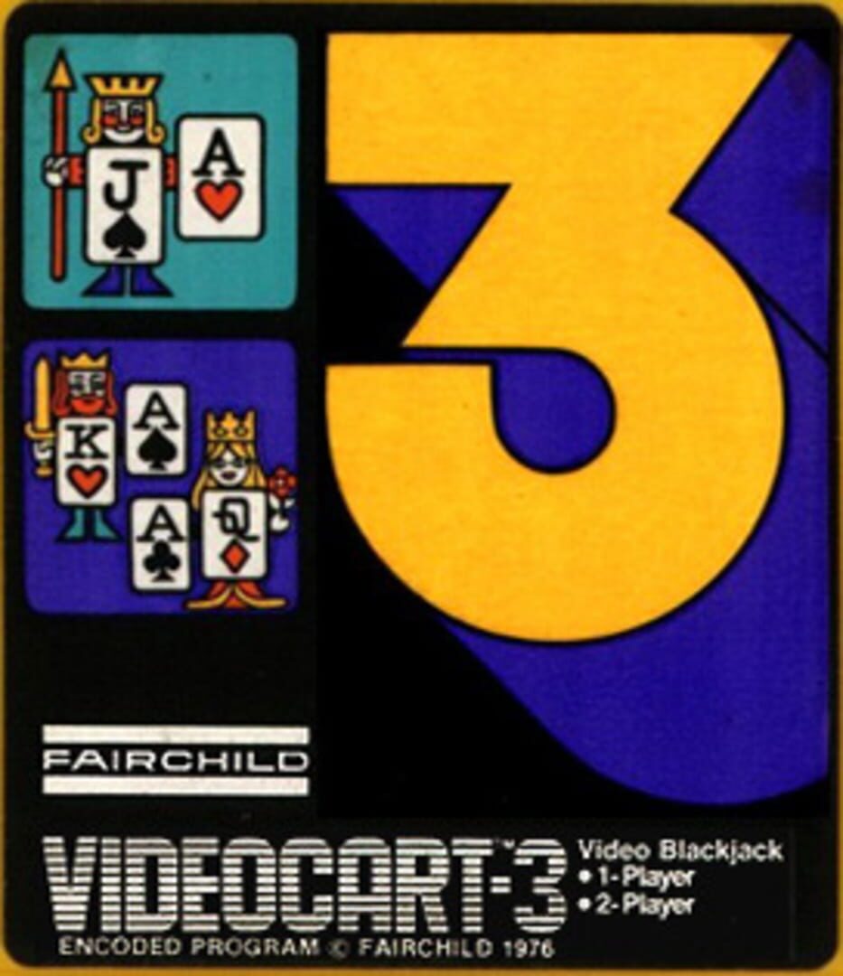 Videocart-3: Video Blackjack (1976)