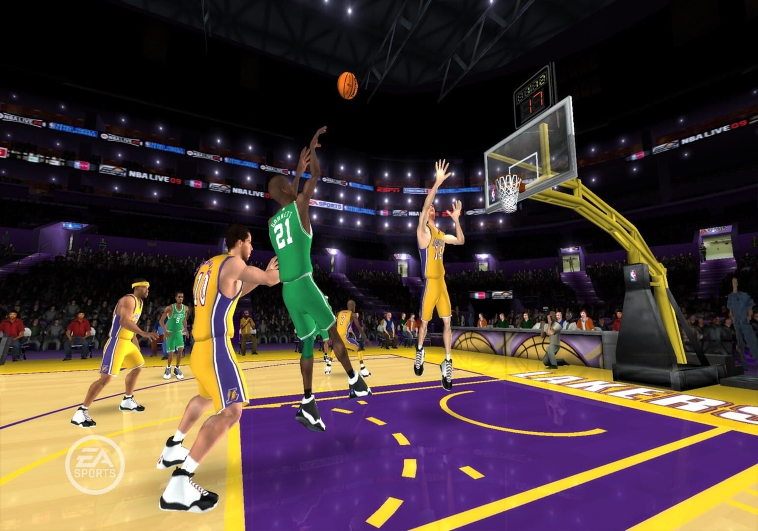 Captura de pantalla - NBA Live 09 All-Play