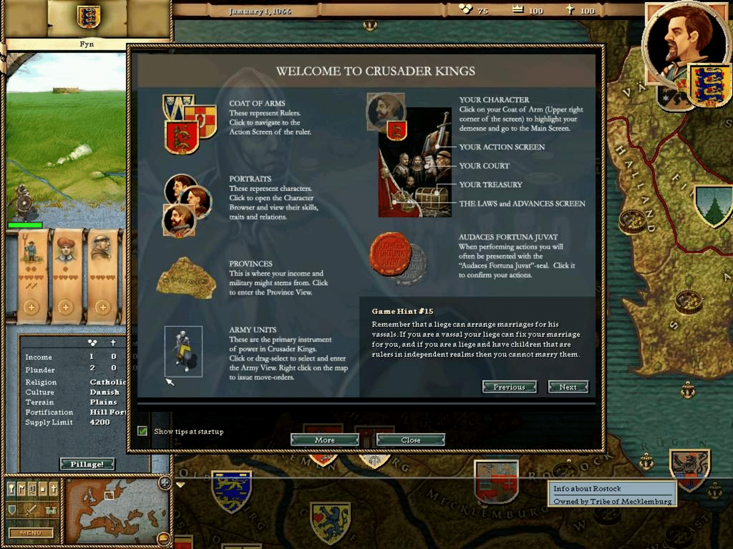 Crusader Kings screenshot