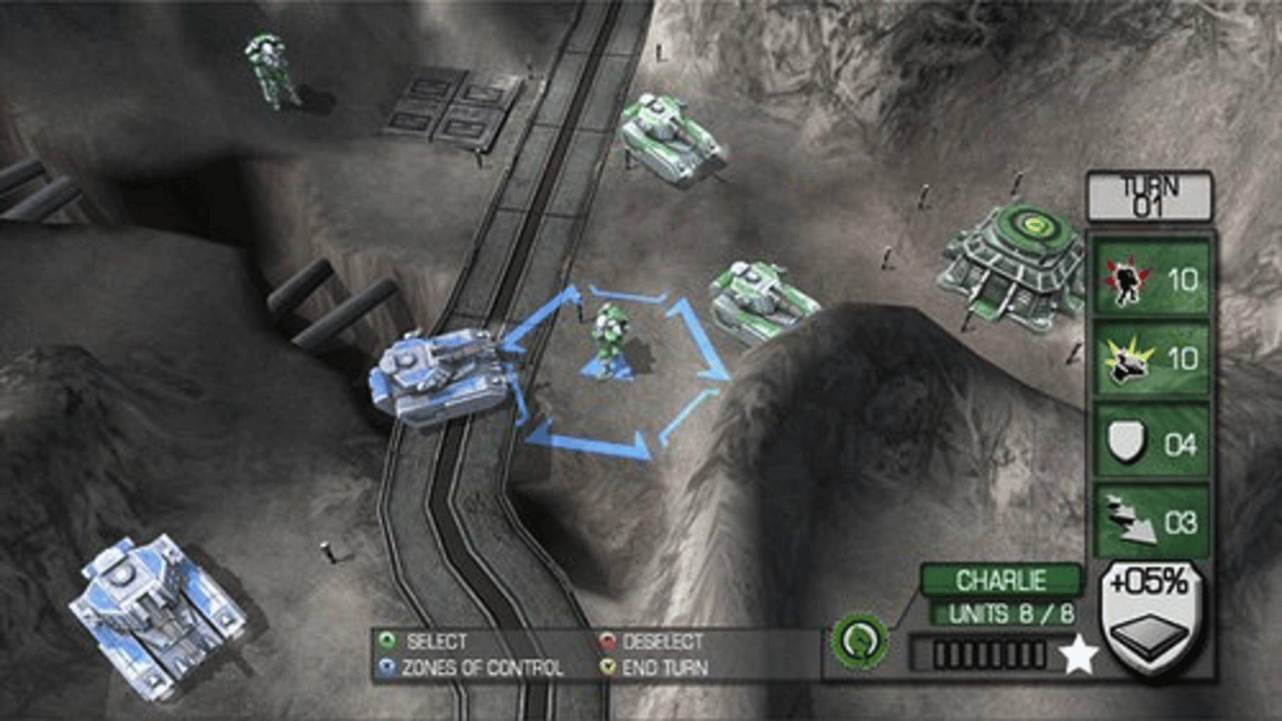 Military Madness: Nectaris screenshot