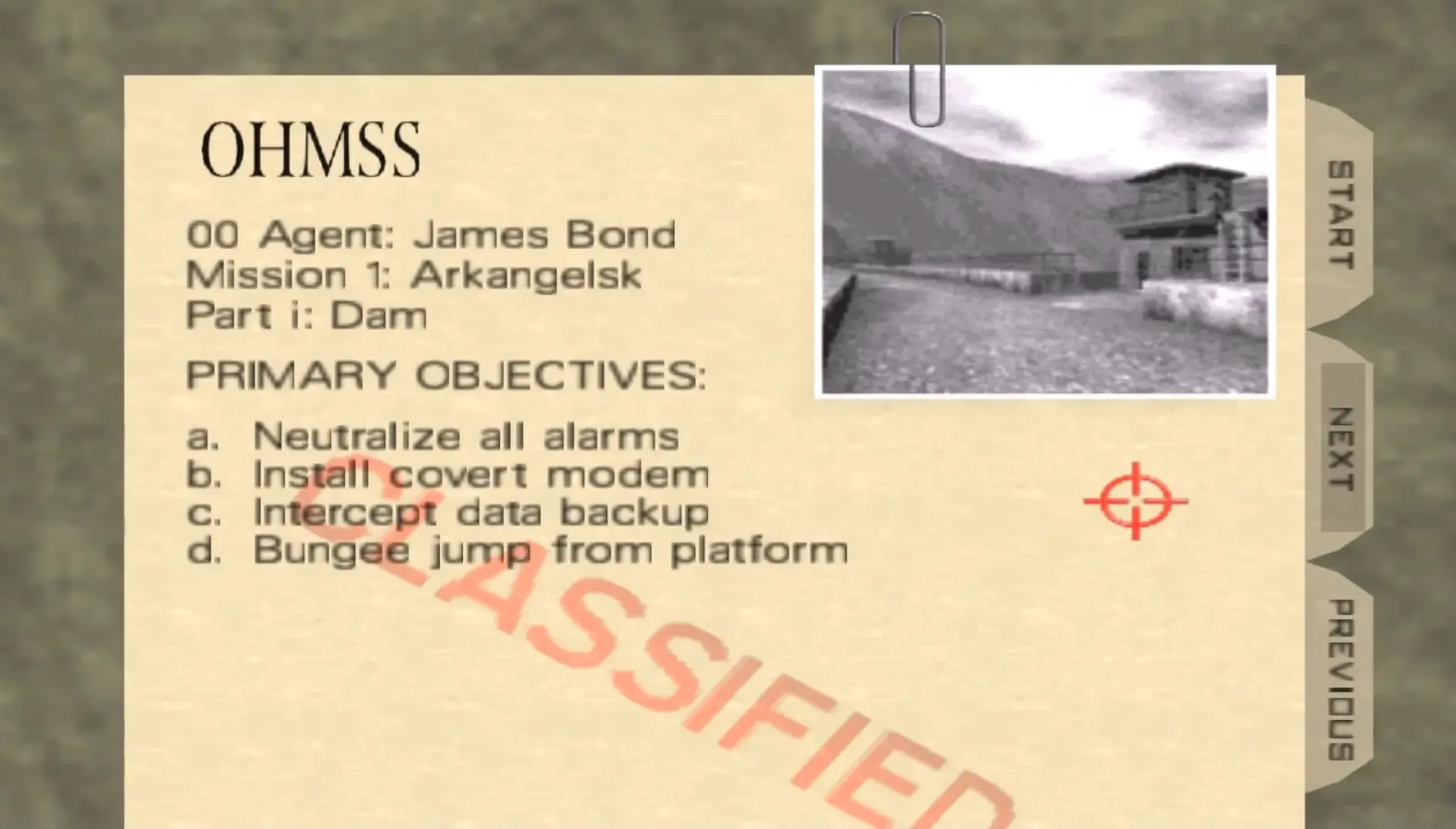 Captura de pantalla - GoldenEye 007