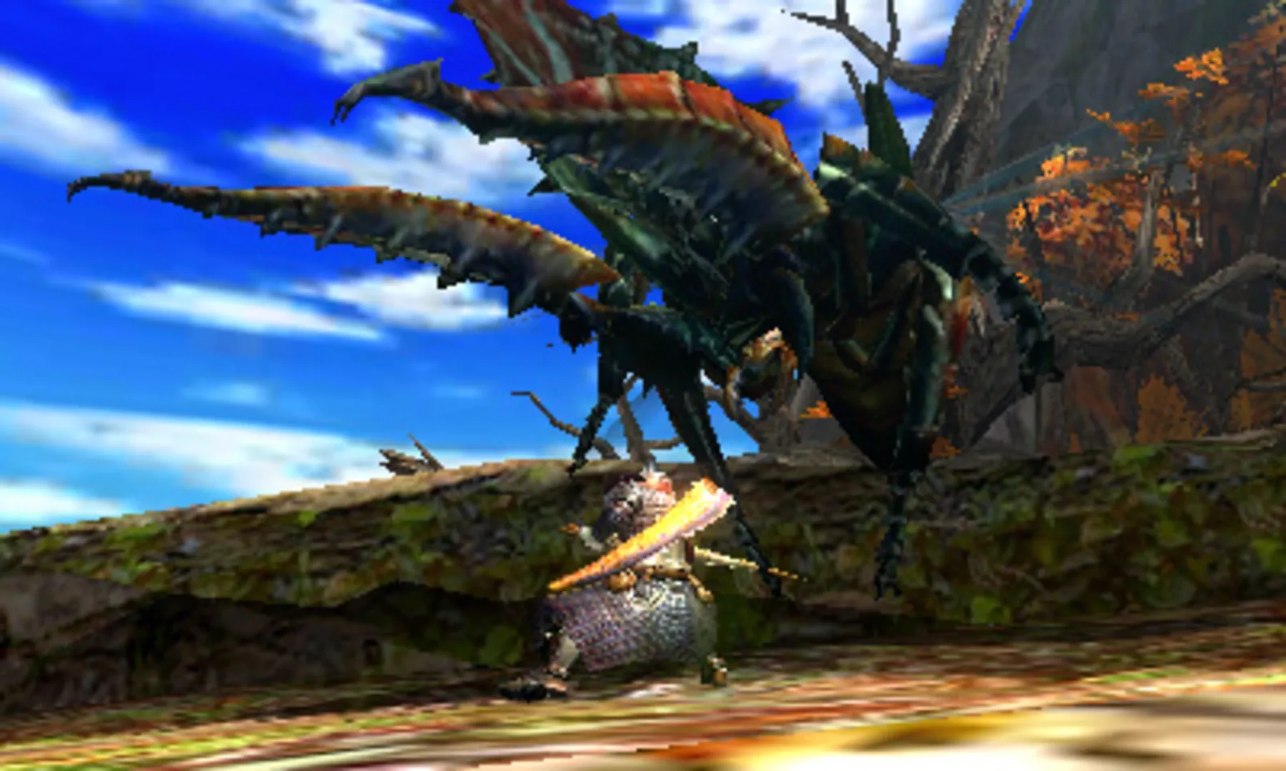 Captura de pantalla - Monster Hunter 4