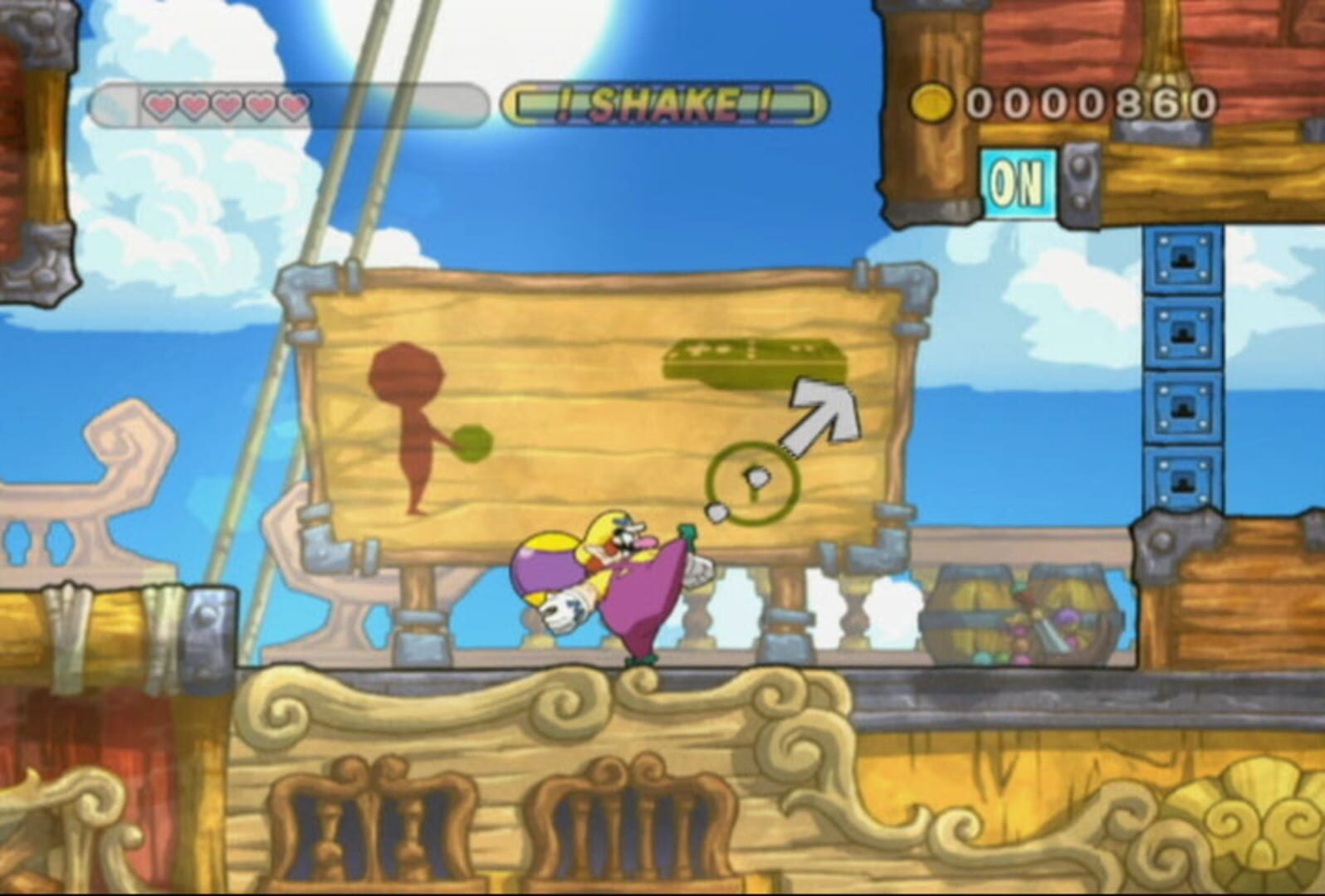 Captura de pantalla - Wario Land: Shake It!