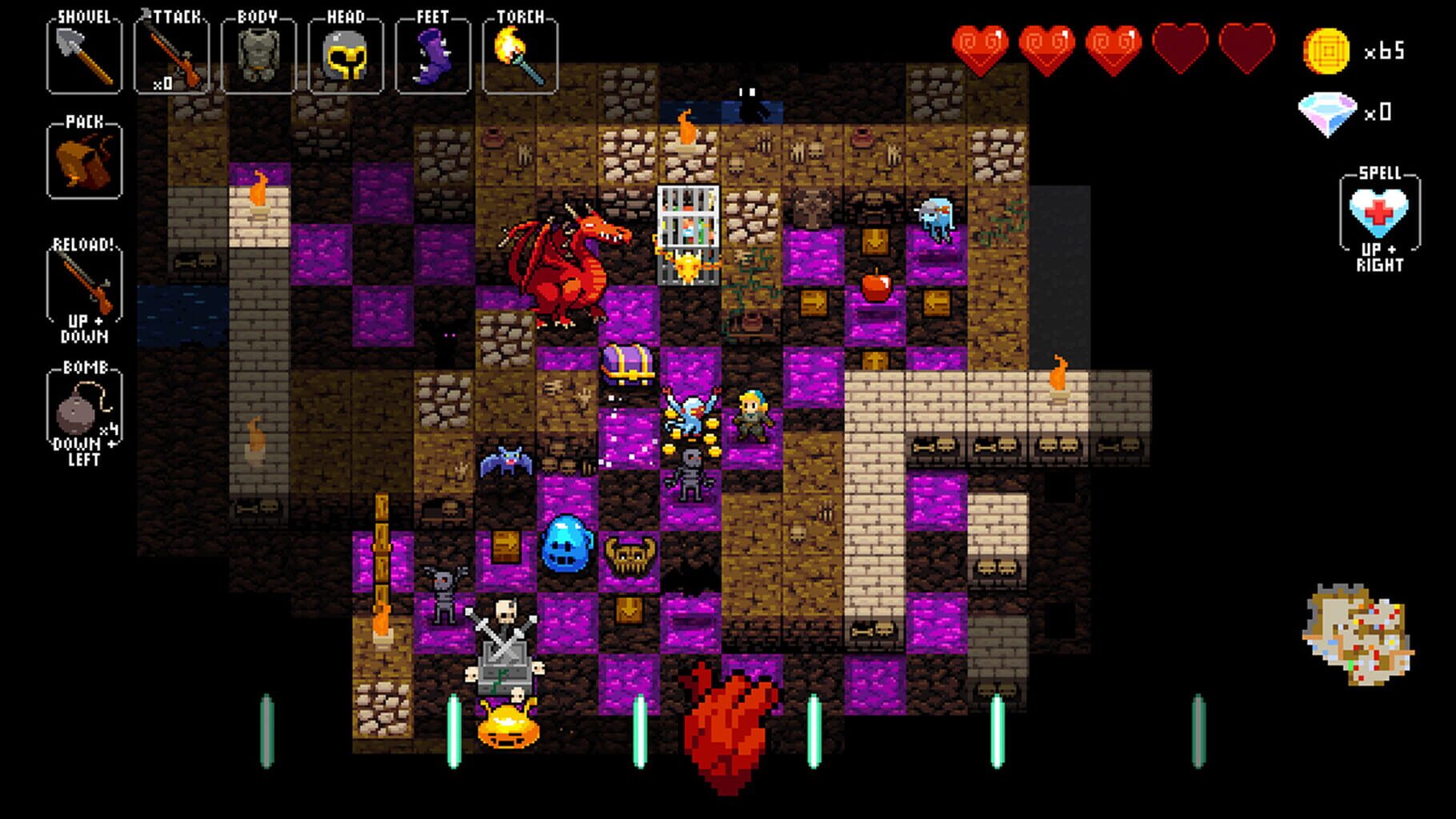 Crypt of the NecroDancer screenshots