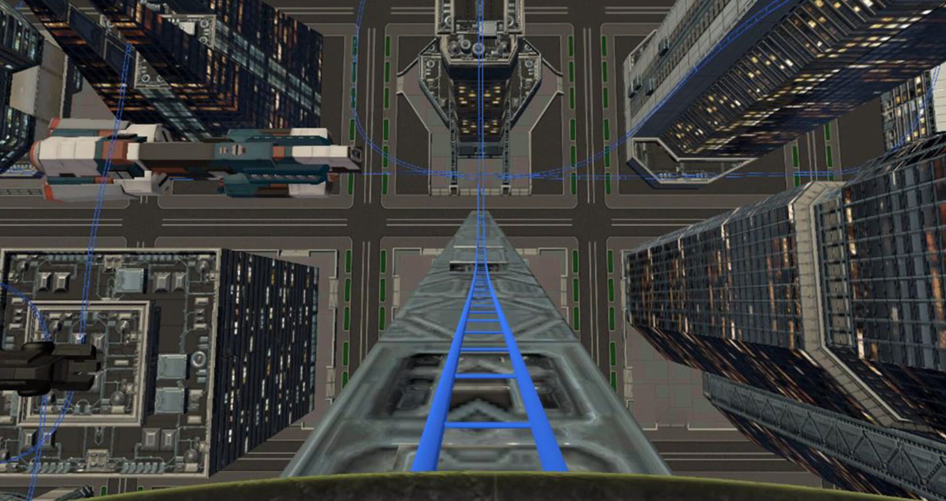 Future City Coaster - Screenshot