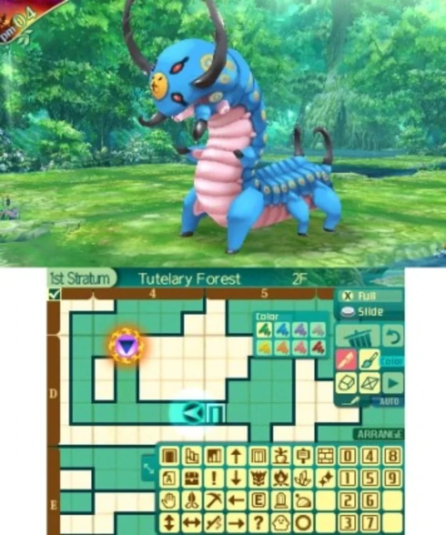 Captura de pantalla - Etrian Odyssey V: Beyond the Myth