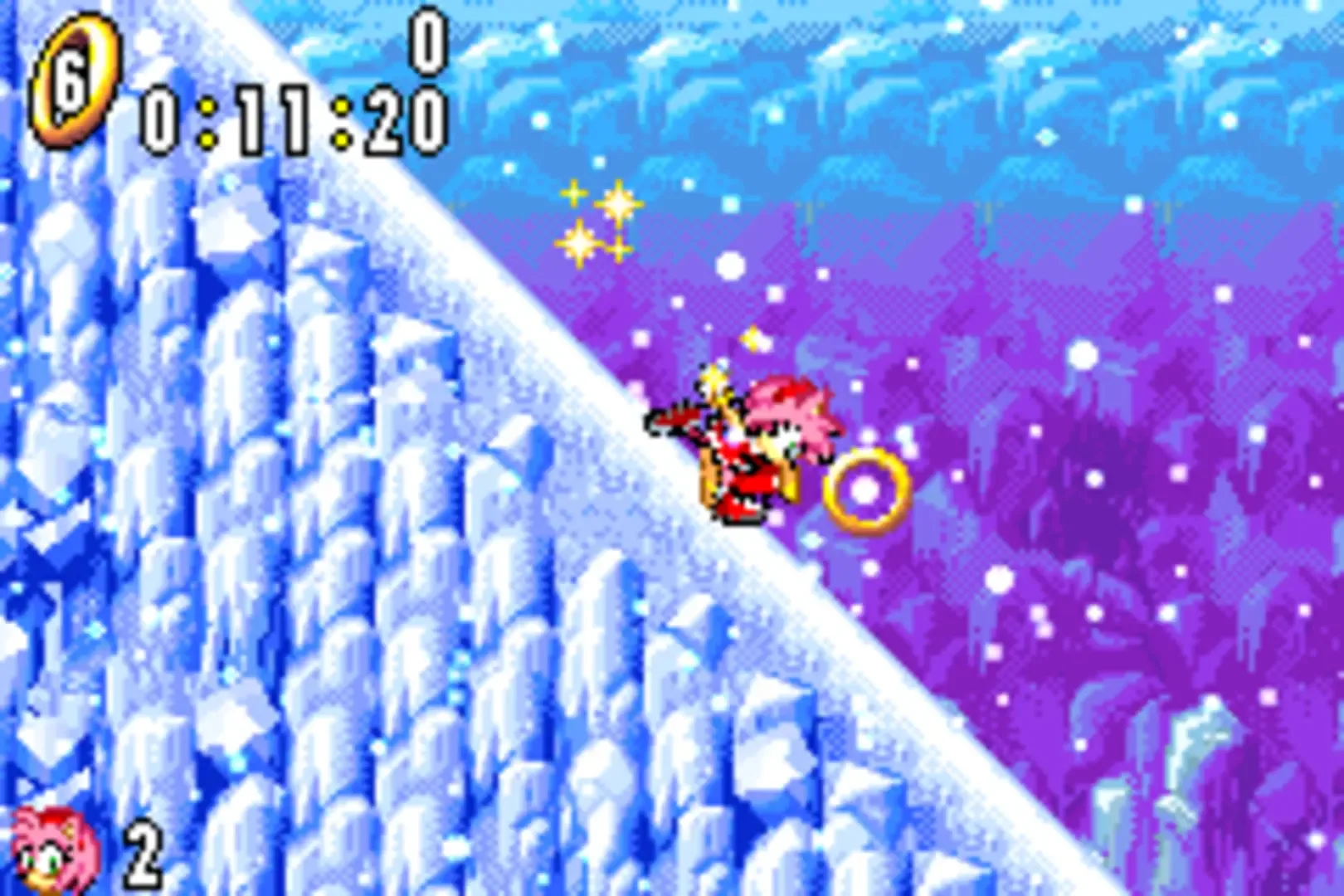 Captura de pantalla - Sonic Advance