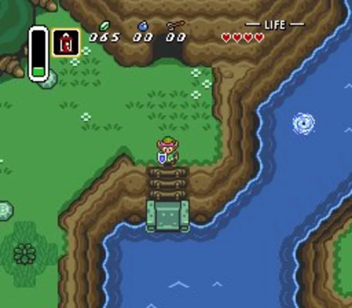 Captura de pantalla - The Legend of Zelda: A Link to the Past
