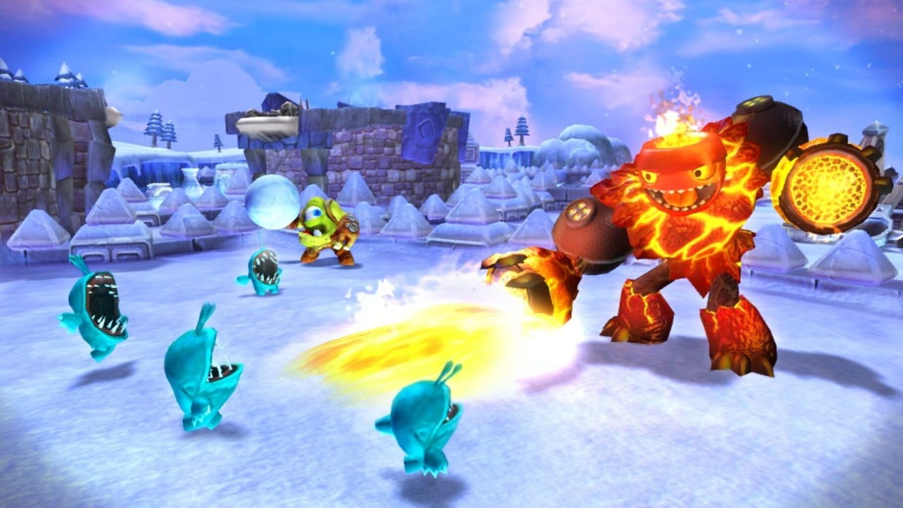 Captura de pantalla - Skylanders: Giants