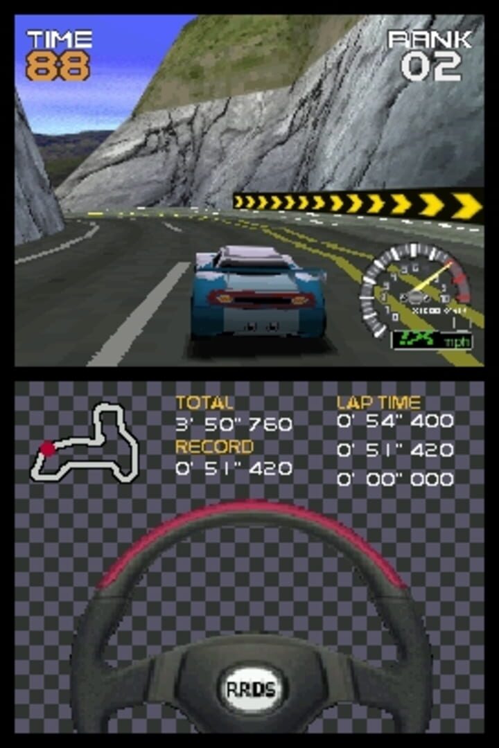 Captura de pantalla - Ridge Racer DS