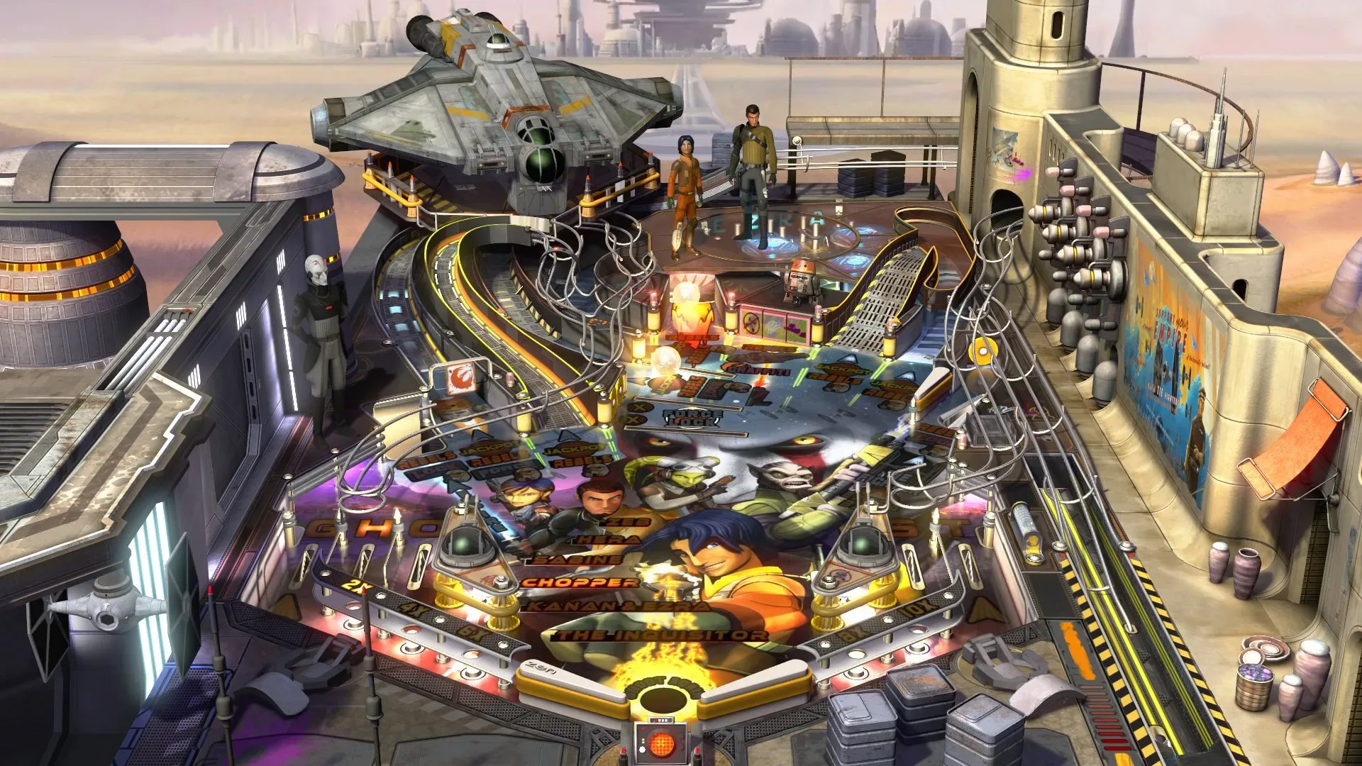 Captura de pantalla - Pinball FX3: Star Wars Pinball - Unsung Heroes