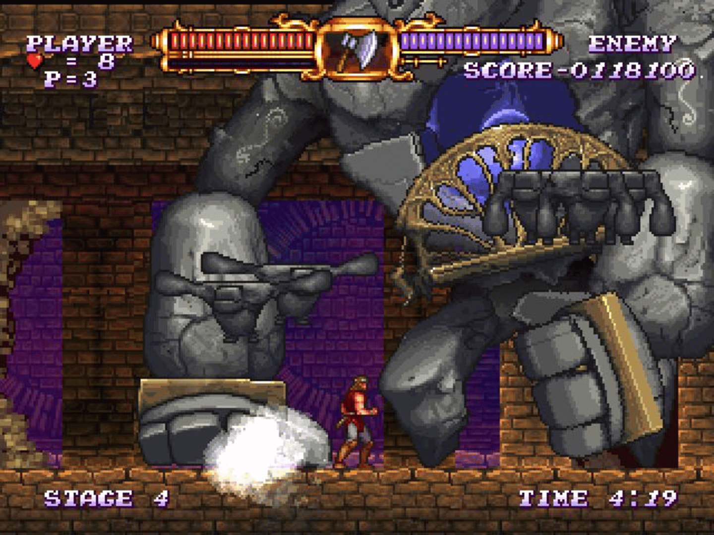 Castlevania: The Adventure ReBirth screenshot