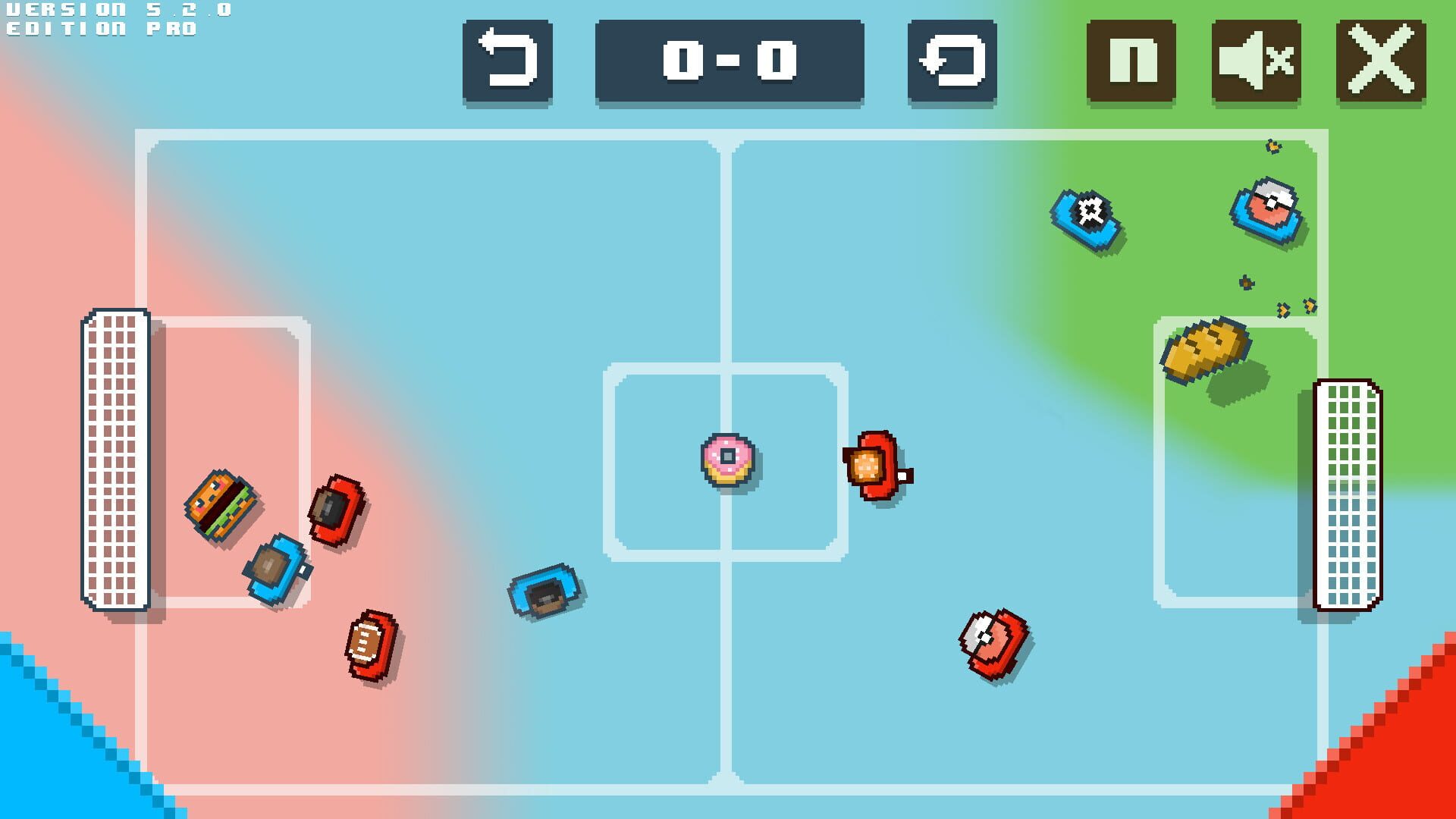Socxel | Pixel Soccer - Screenshot