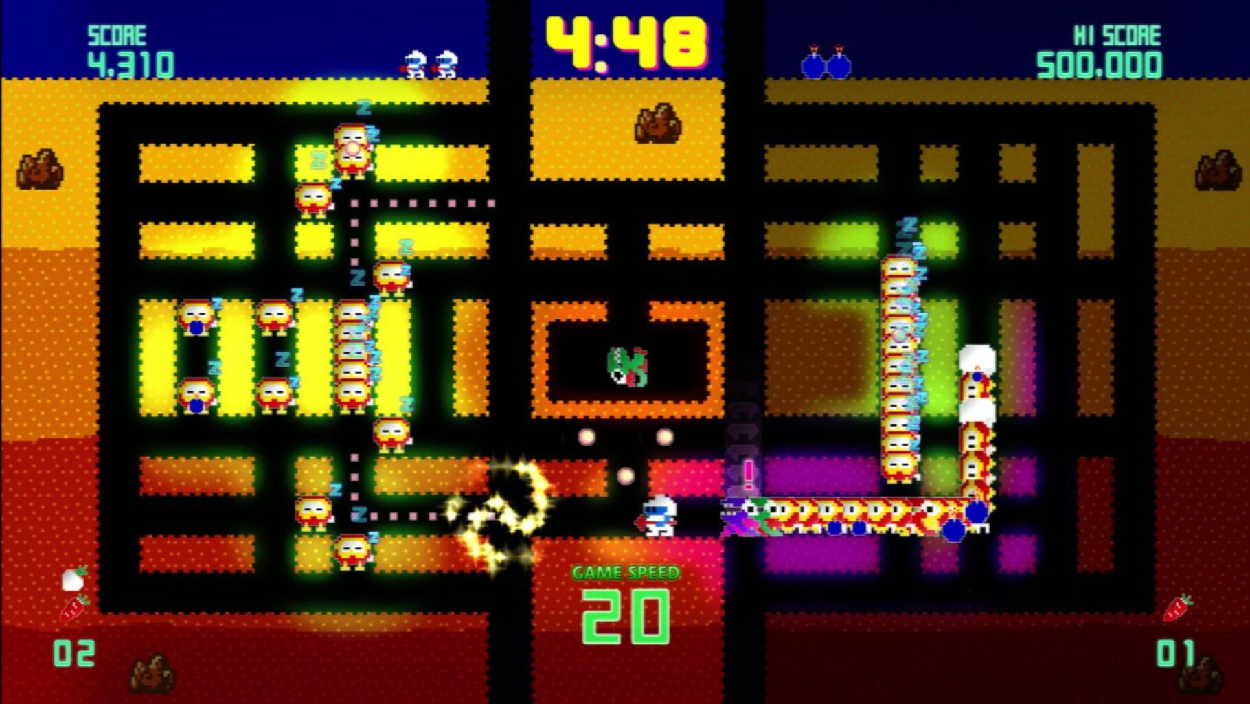 Captura de pantalla - Pac-Man: Championship Edition DX+